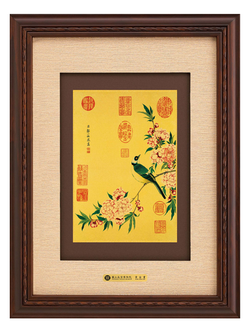 吉利-碧桃春鳥