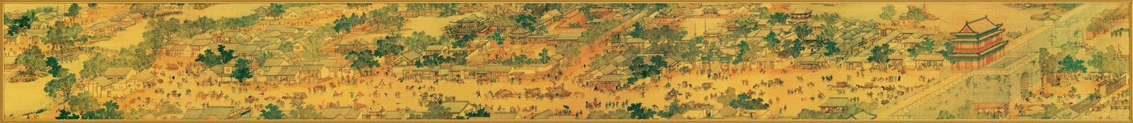 極品-清明上河圖(L) 畫心